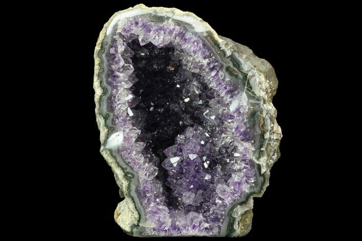 Purple Amethyst Geode - Uruguay #83631